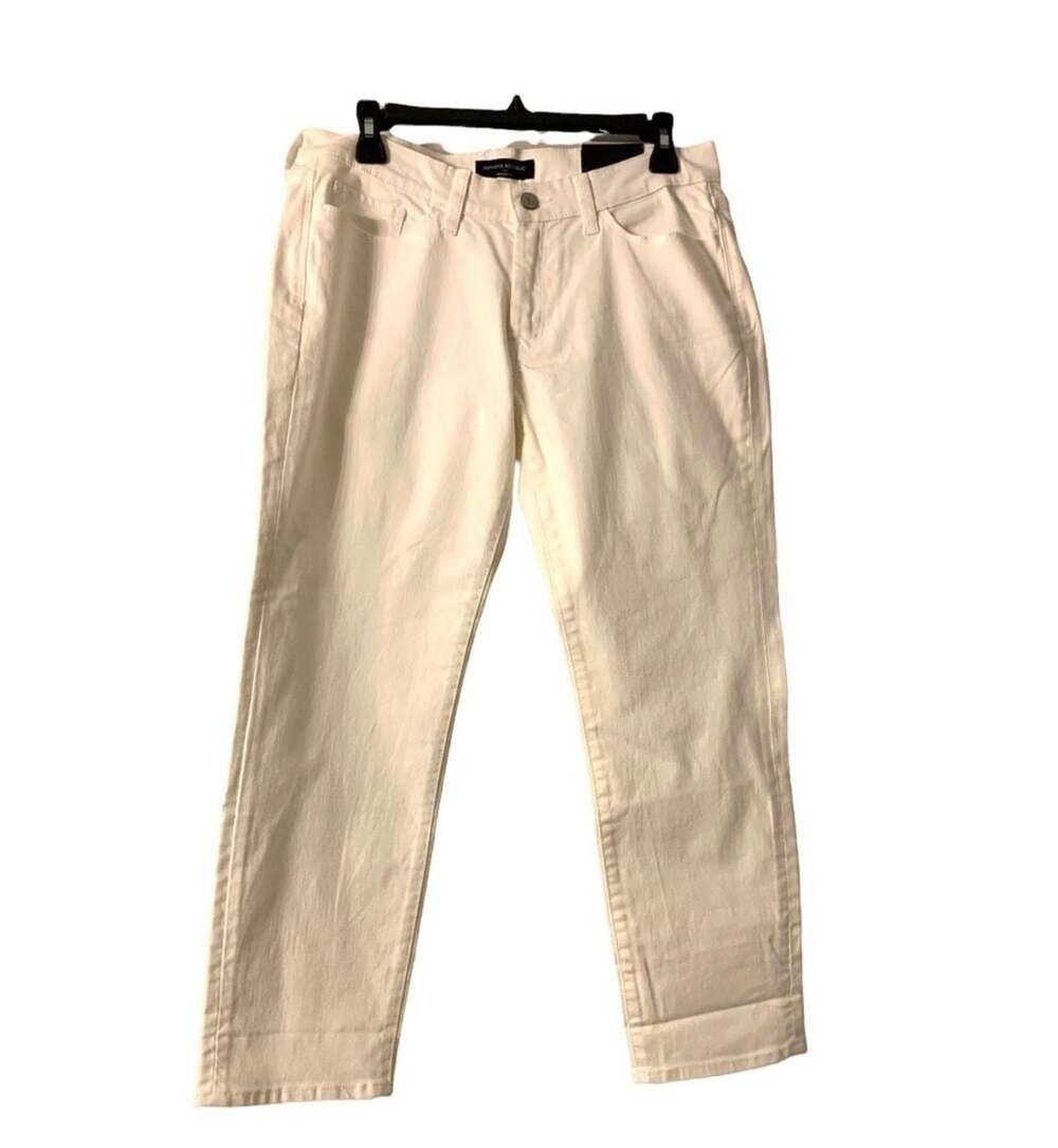 Banana Republic Women's Skinny Fit White Jeans Size 30/10